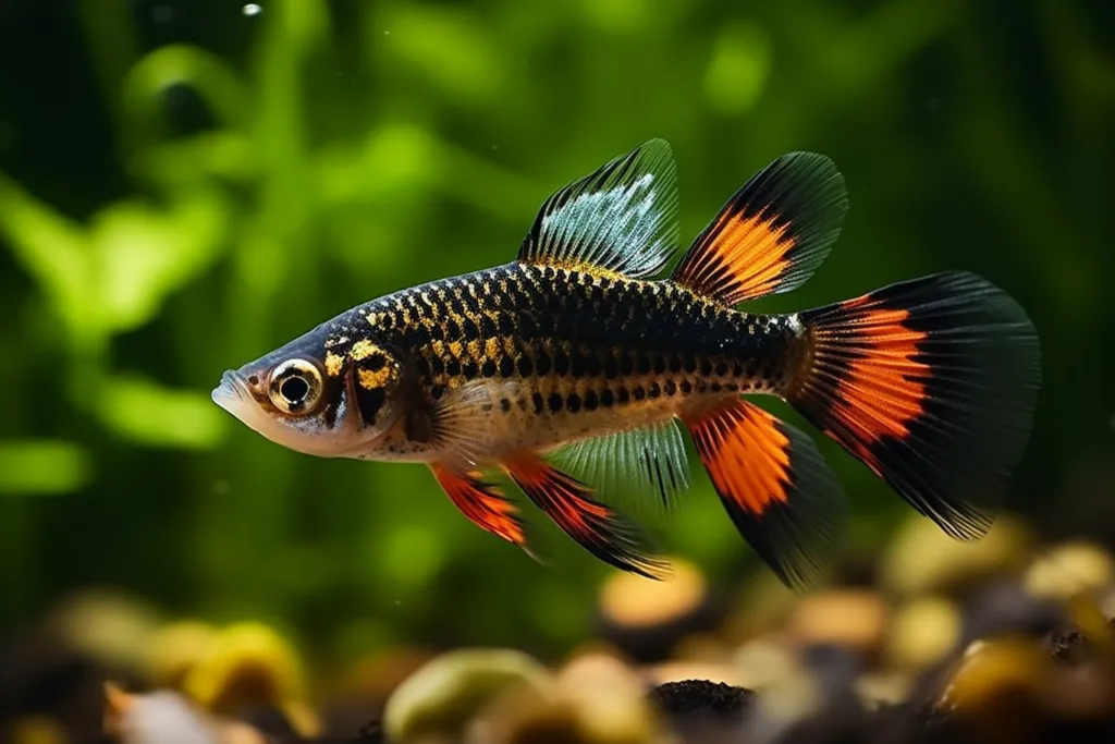  Guppy genetics allows breeders to produce and maintain specific color patterns in their guppy populations.