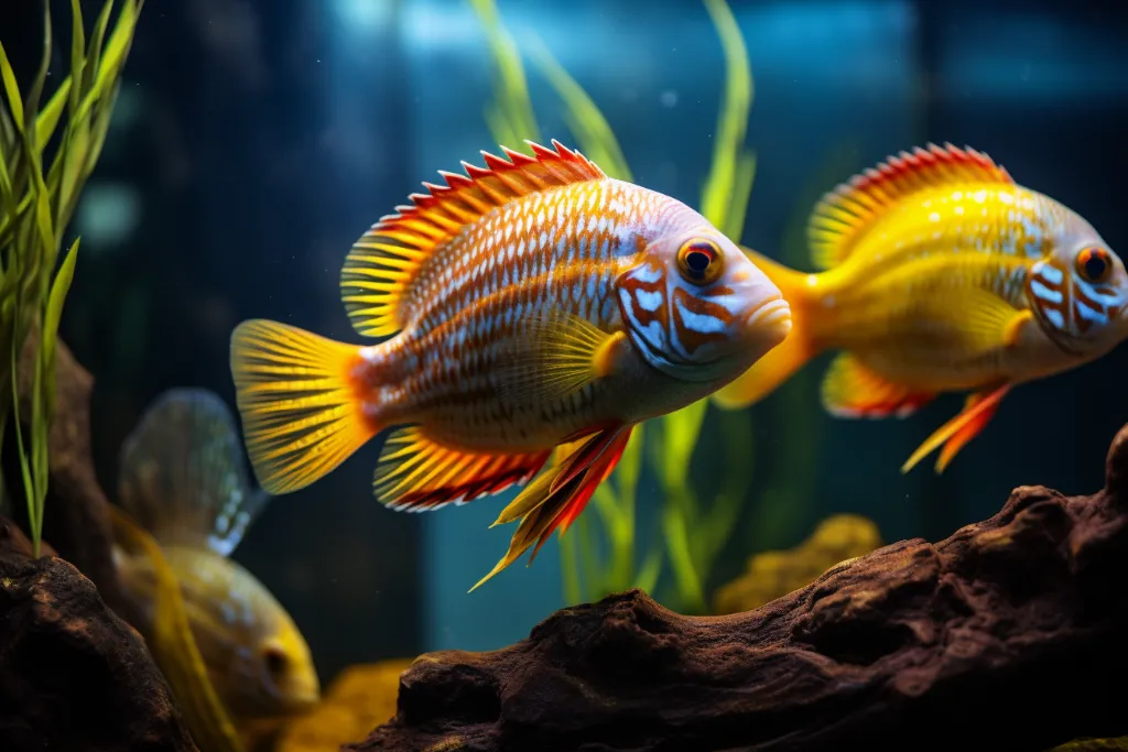 Fish to Avoid Keeping with Guppies - cichlid