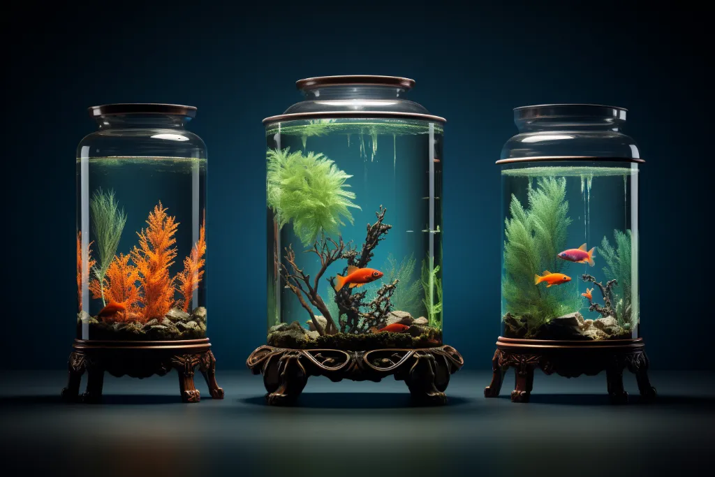 Right size for guppy tank