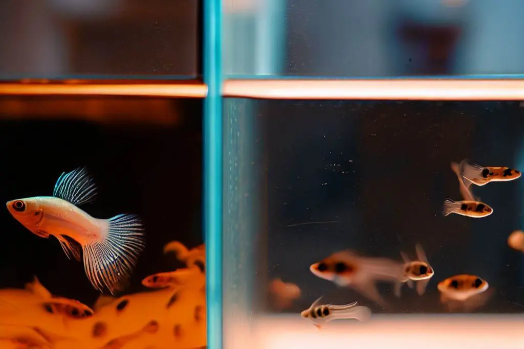 Separating Guppy Fry from Adult Fish: When and How