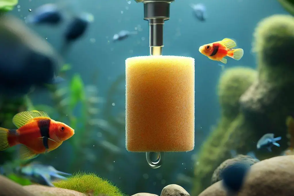 Recommended Equipment for Guppy Tank Survival Without Air Pump/Oxygen - sponge filter
