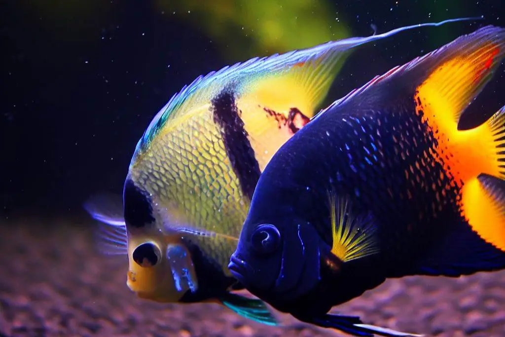 Unveiling the Behavior of Angelfish: Social and Active Swimmers