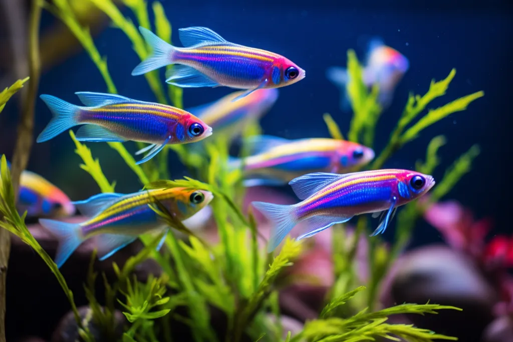 Small Fish Prey - neon tetras
