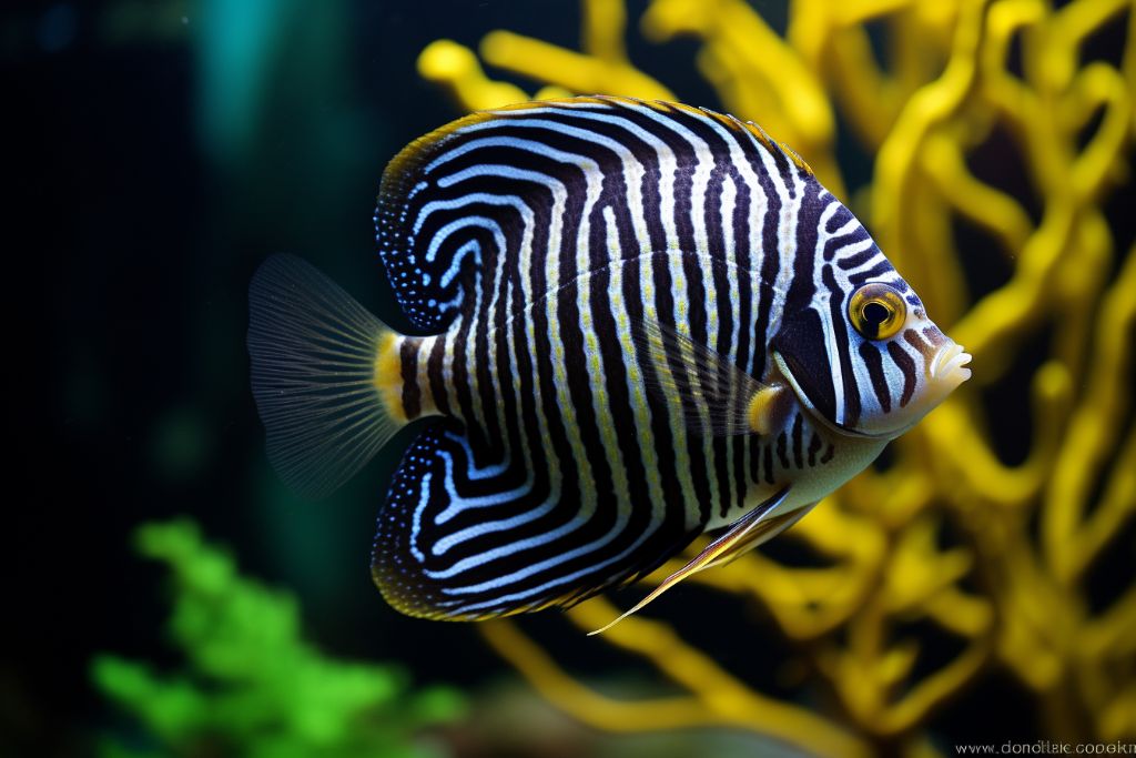 Domestic Angelfish Come in Almost Every Color of the Rainbow