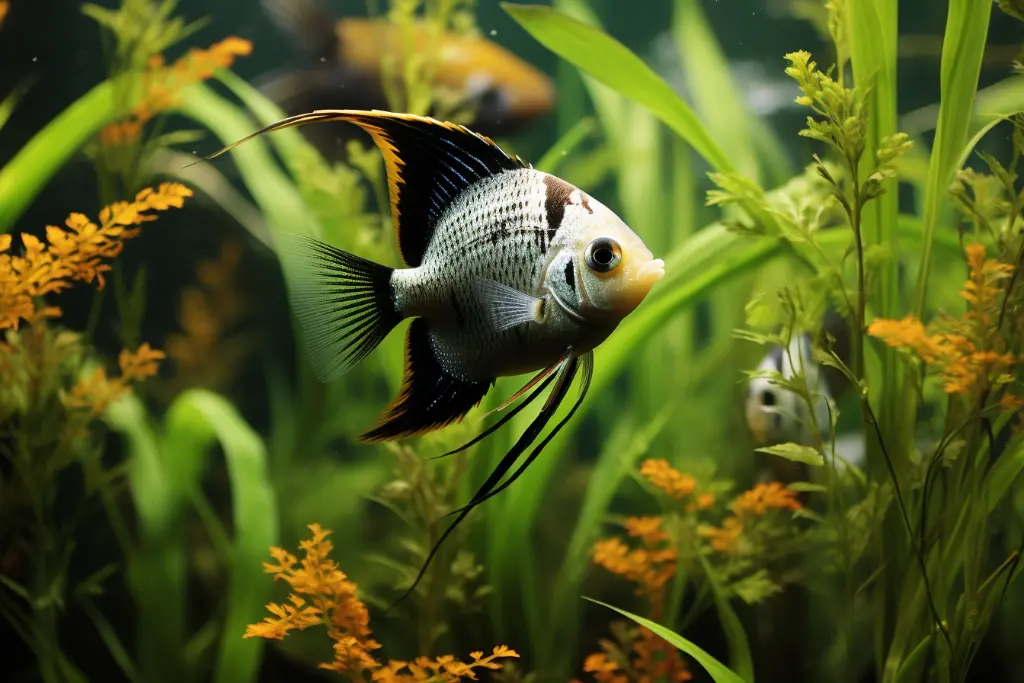 Angelfish in Planted Tanks: Creating a Natural Aquascape