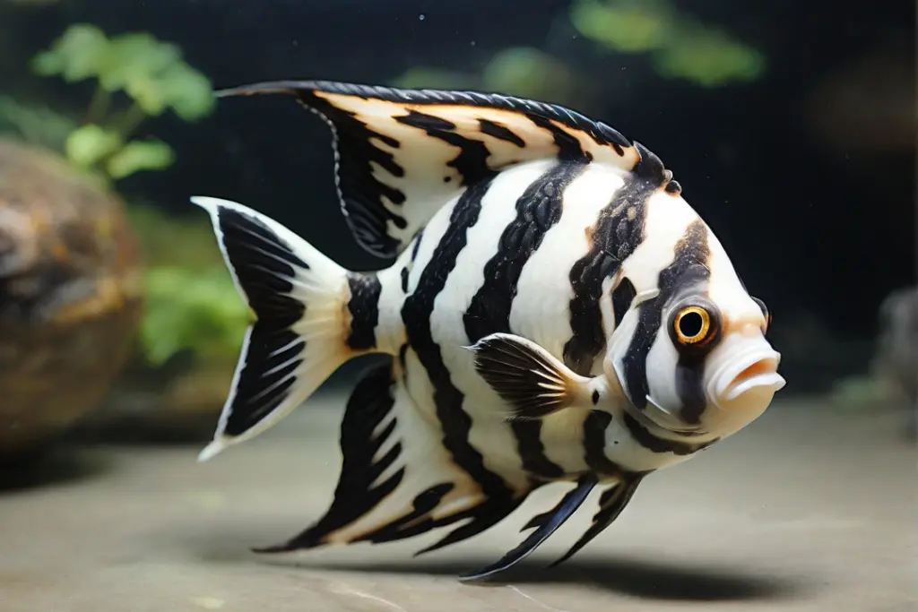 Tips for Caring for Angelfish Varieties - marble angelfish