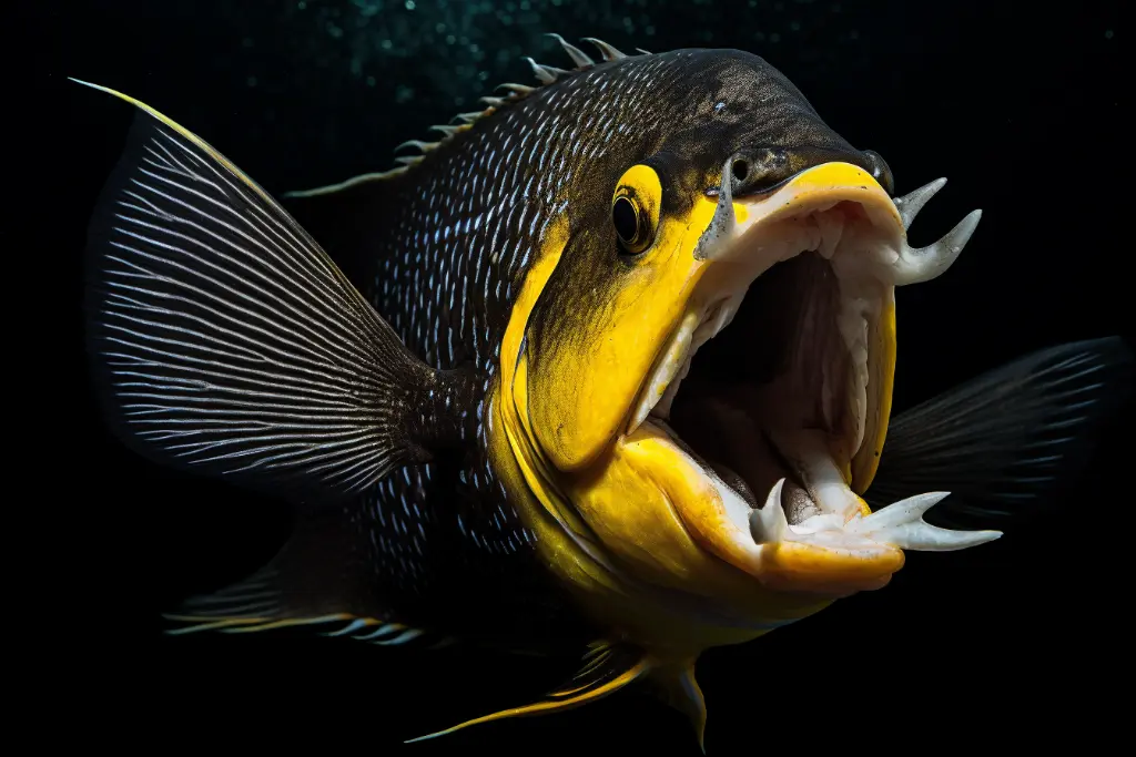 Signs of Aggression in Angelfish
